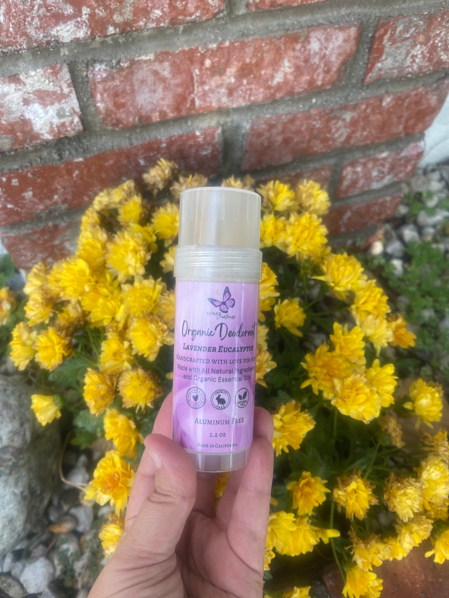 Organic Deodorant- Lavender Eucalyptus
