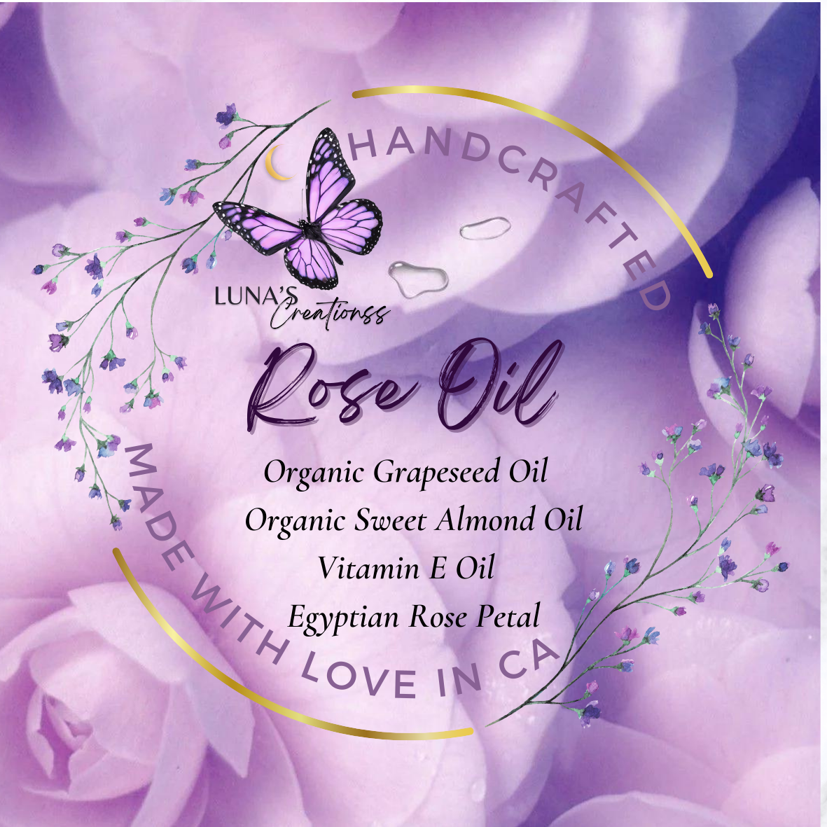 Rose Oil-Face and Body