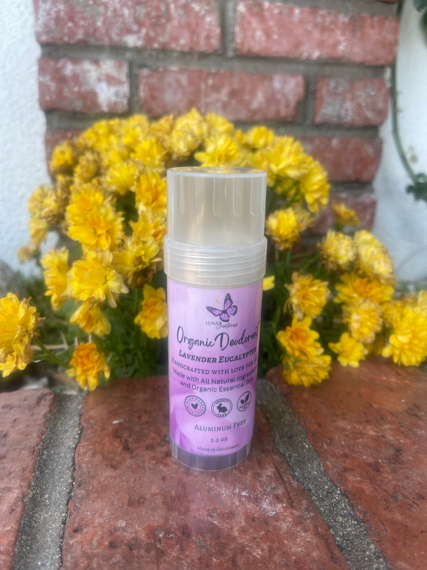 Organic Deodorant- Lavender Eucalyptus