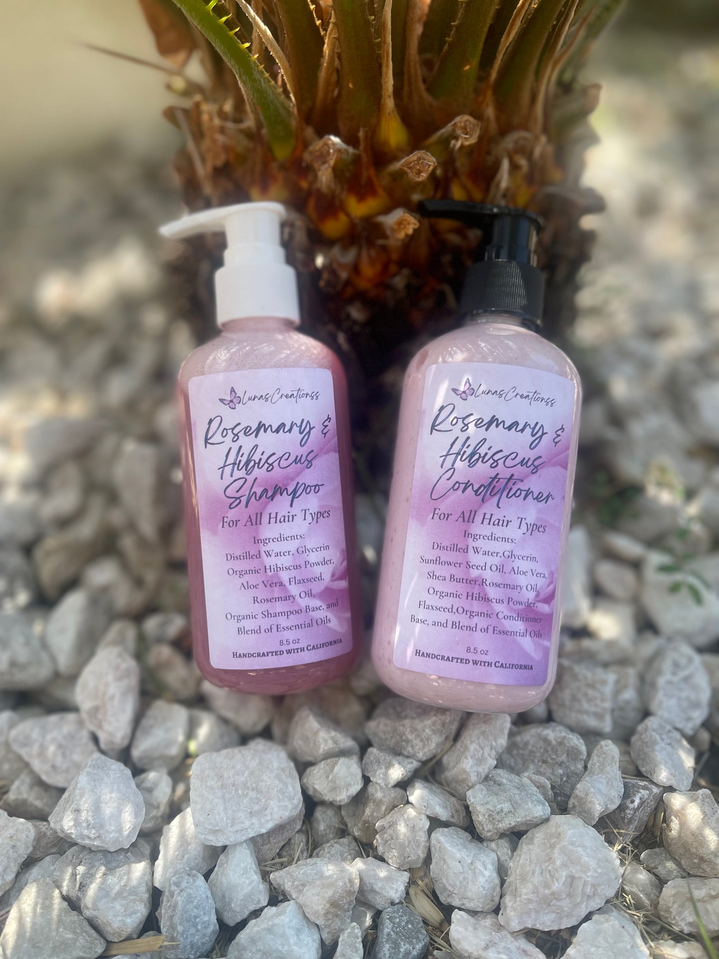 Rosemary & Hibiscus Shampoo and Conditioner Set