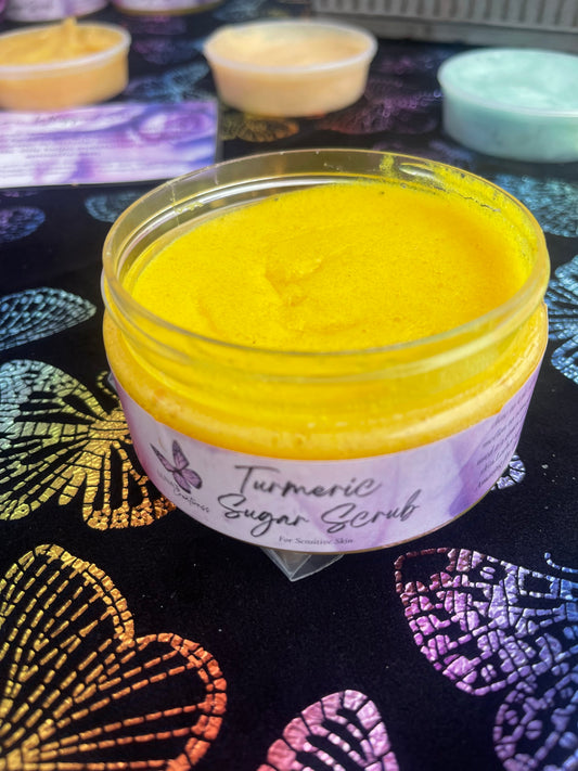 Turmeric Brightening Sugar Scrub